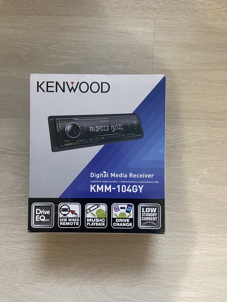 Магнітола Kenwood KMM-104GY