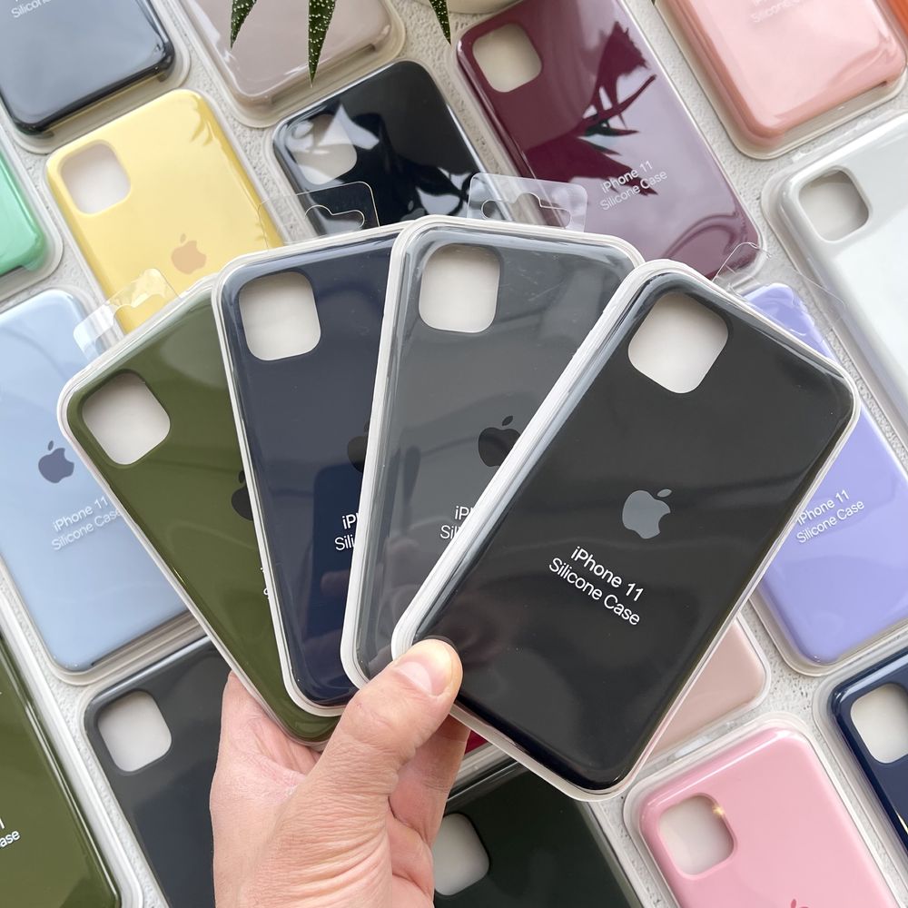 Чохол Silicone case для iPhone 11 та інші моделі | Чехол на Айфон 11