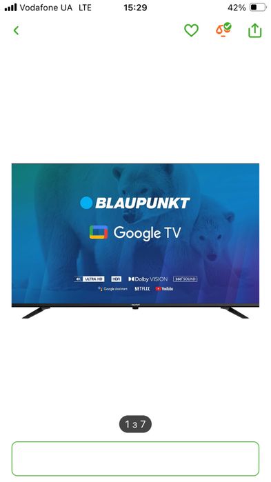 Телевізор Blaupunkt 50UGC6000