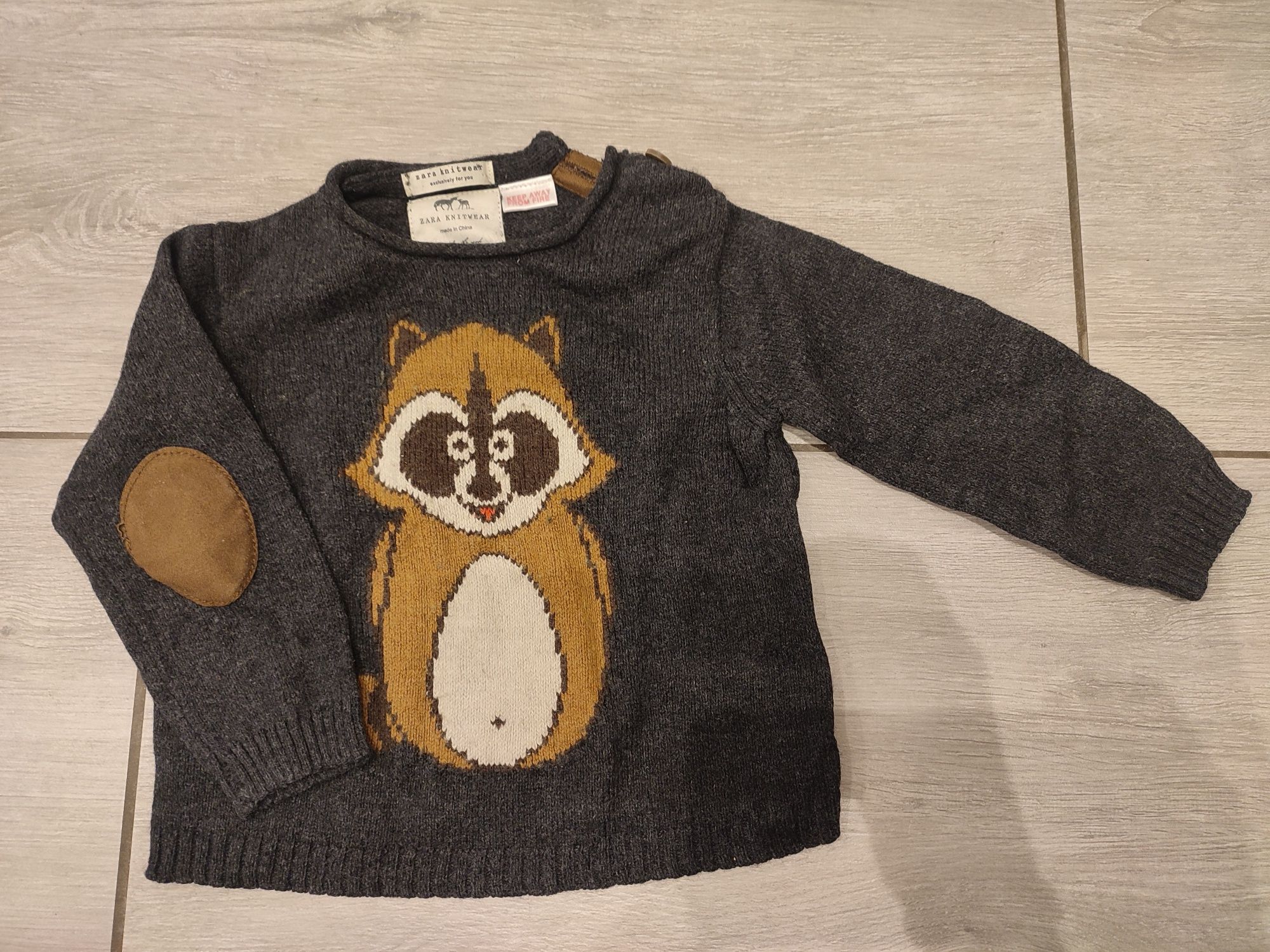 Sweterek dziecięcy Zara Knitwear 78 cm 9 - 12 mcy