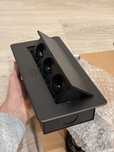 Gniazdo meblowe wpuszczane chowane w blacie Design Light Kombibox