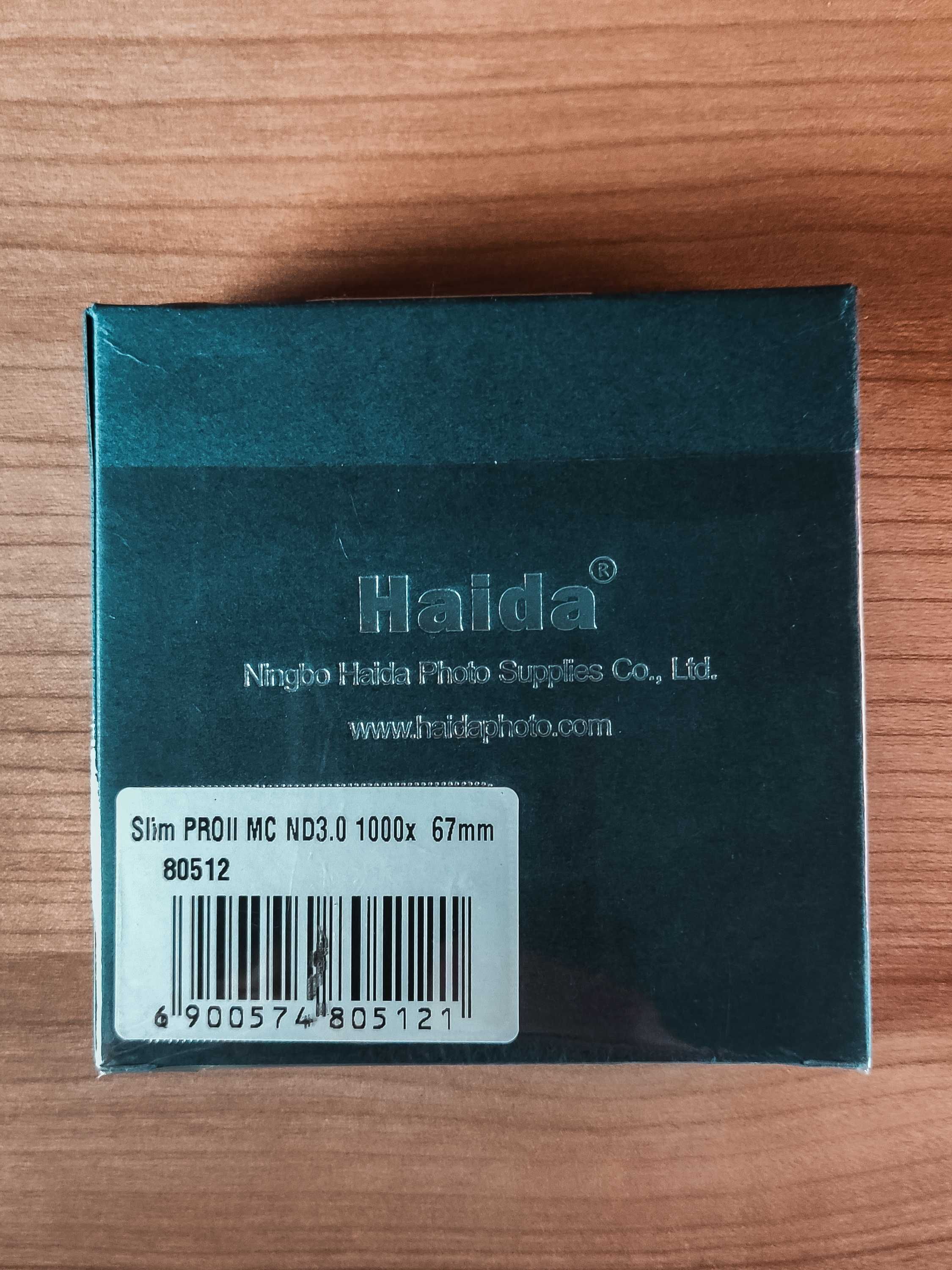 Filtro ND1000 - Haida Slim PRO II MC - 67mm
