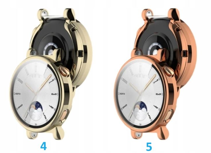 Etui Ochronne Silikonowe 2w1 do Huawei Watch GT 4 41mm|KOLORY