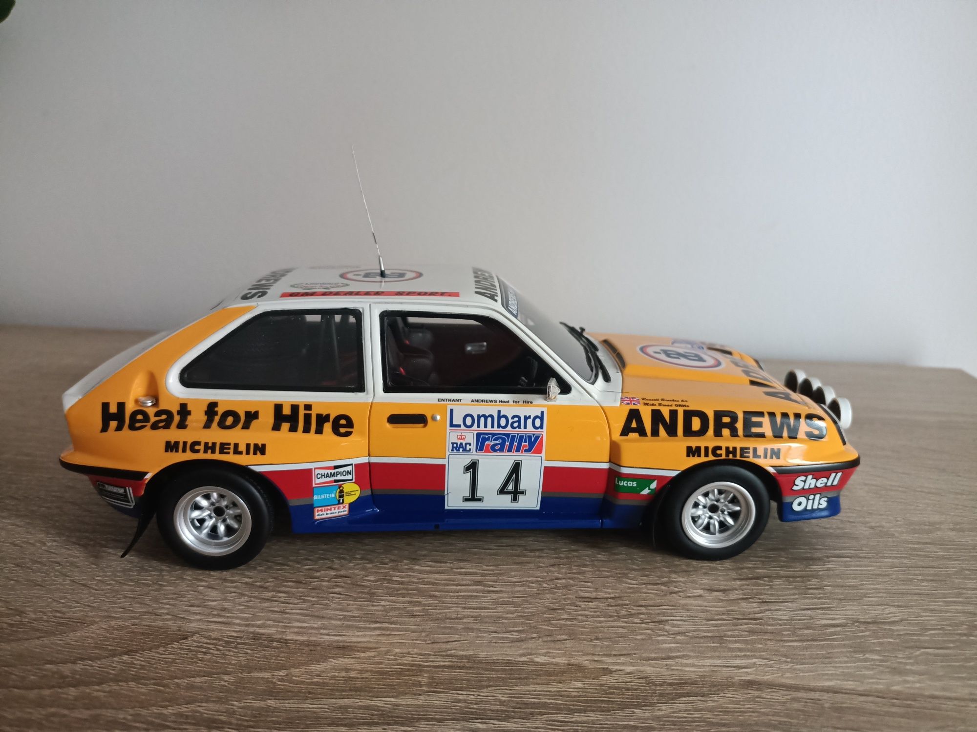 Vauxhall chevette gr.B rally otto 1.18
