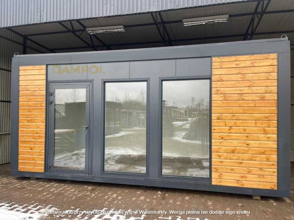 Pawilon 600x300, biurowy, handlowy, usługowy, sklep, kiosk, kontener