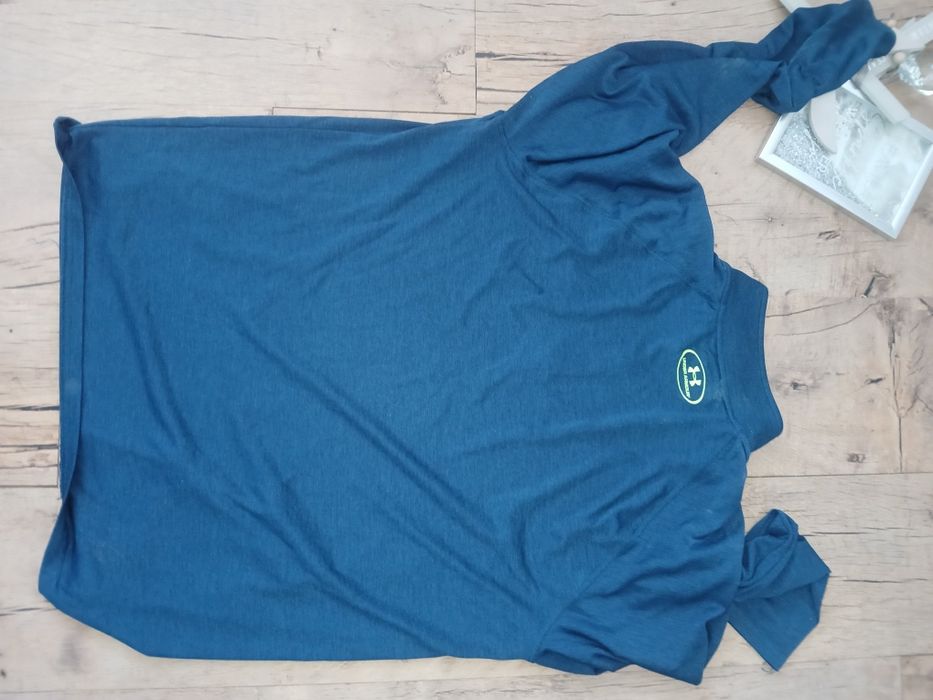 Granatowa bluza techniczna Under  Armour L