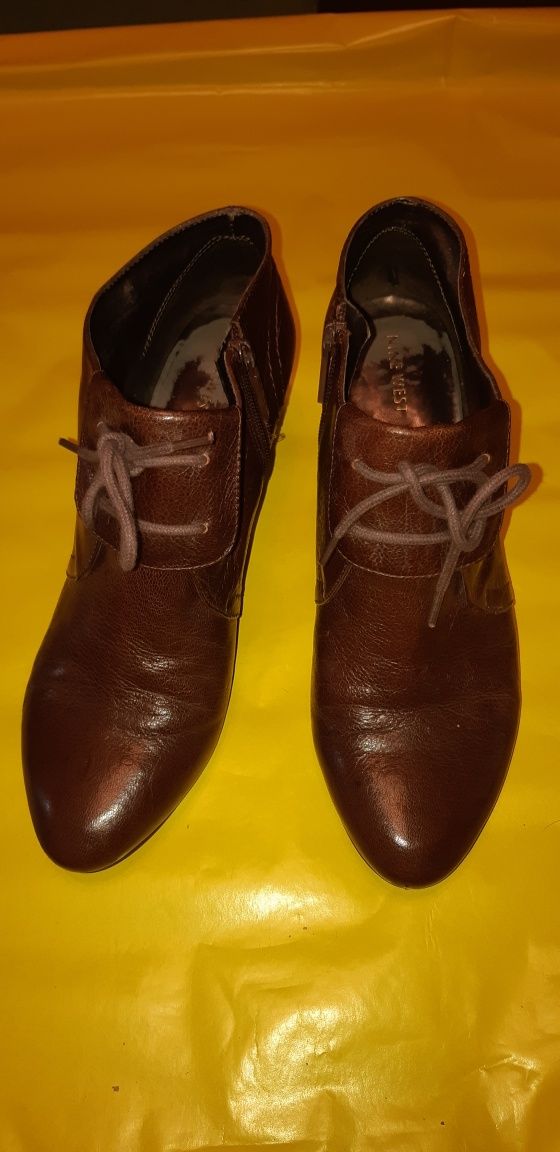 Skórzane botki r.41 Nine West