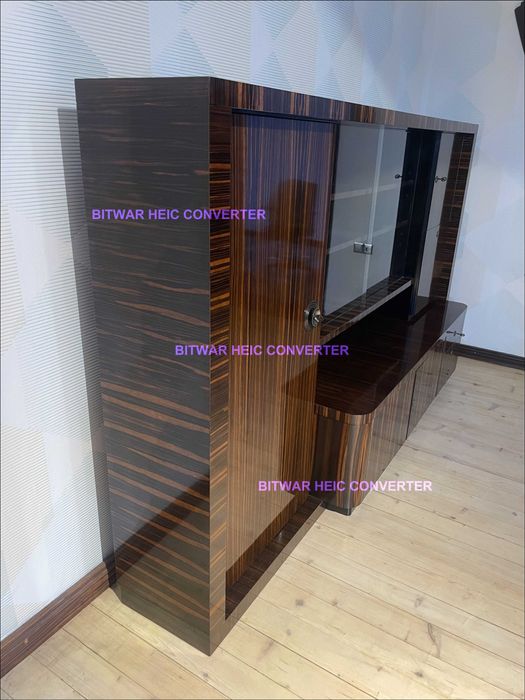 KREDENS BUFET ART DECO Bruno Paul piękny oryginał Makassar Rzadkość