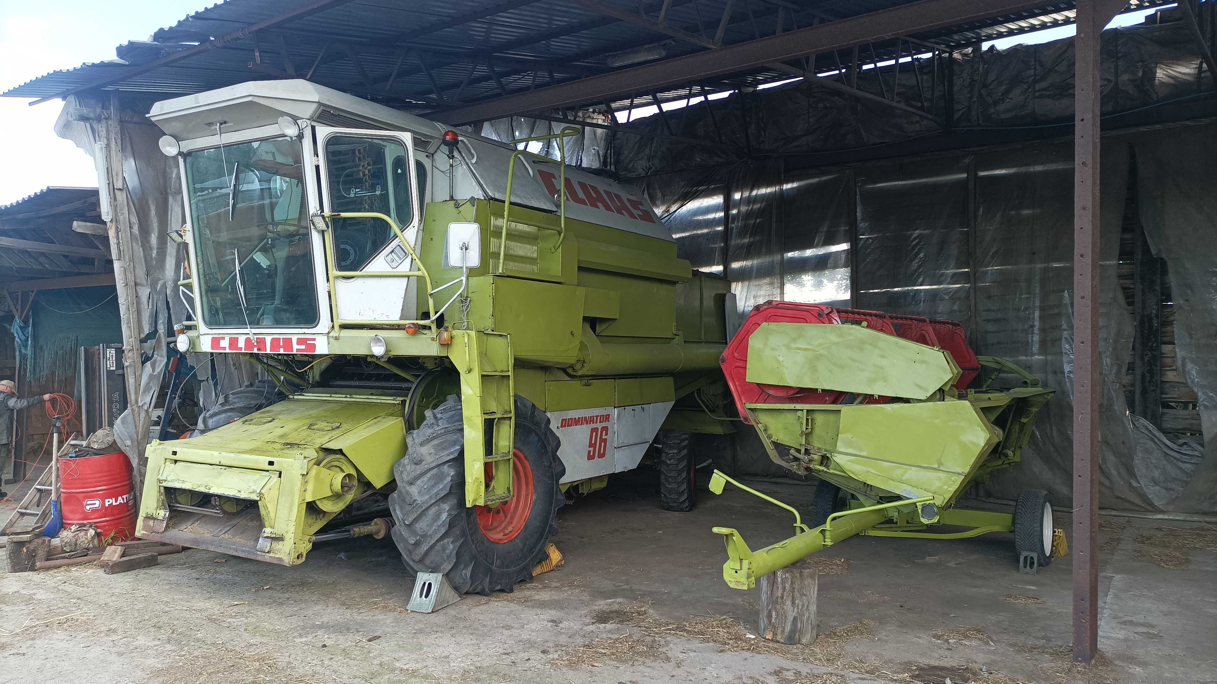 Kombajn claas dominator 96 heder 3,90m