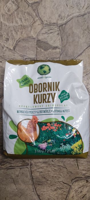 Obornik granulowany ekologiczny nawóz 9 litrów