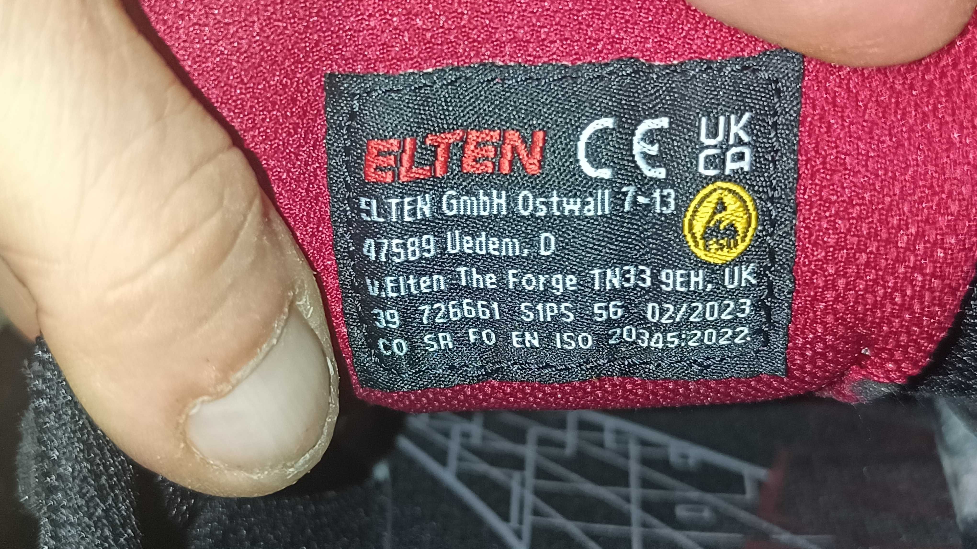 Sandały robocze ELTEN SCOTT PRO ESD S1P r.39 stan idealny