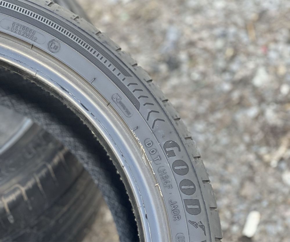 Топові шини‼️225/45 R18 Goodyear Efficient grip 95W 6.3мм 2023рік