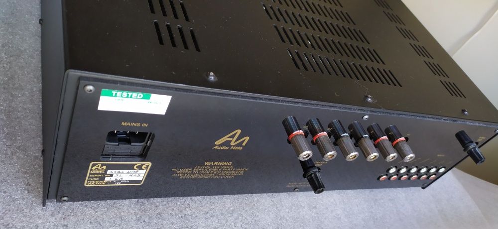 Audio Note SORO PP ламповий двотактний інтегрований підсилювач