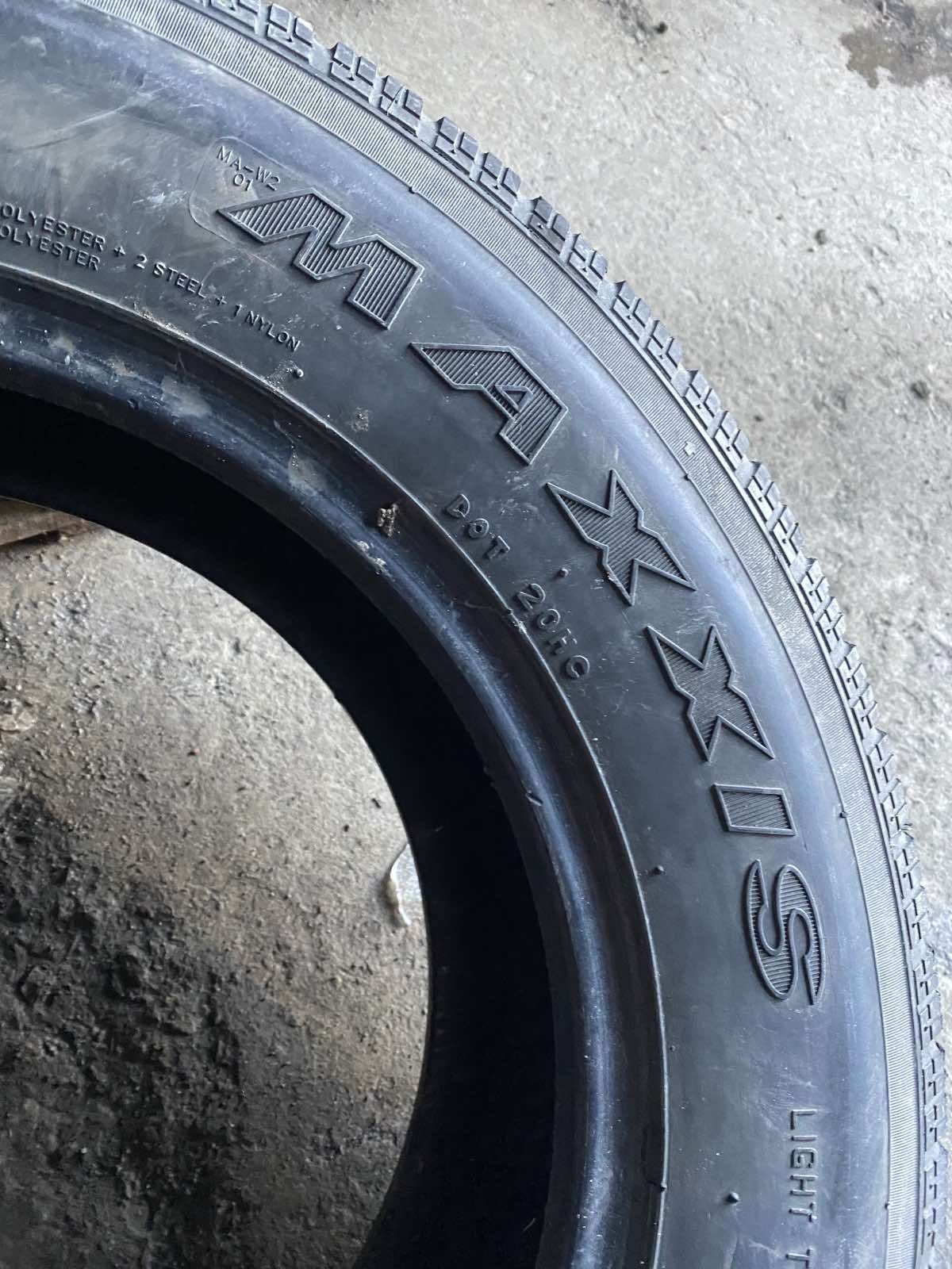 215.65.16c Maxxis 4шт БУ склад шины резина из Европы всесезон цешка