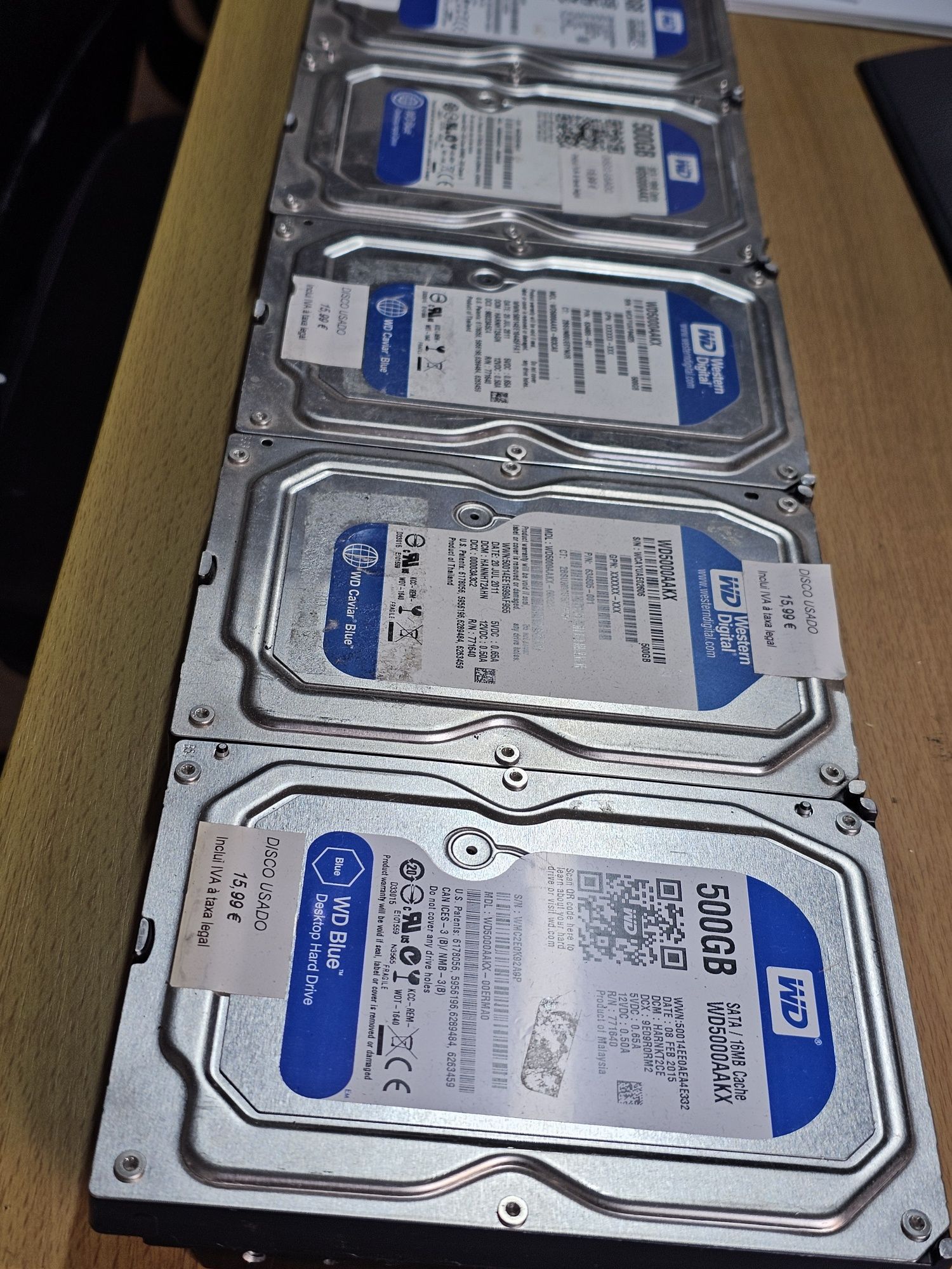 Disco 500GB Sata Western Digital 3.5"