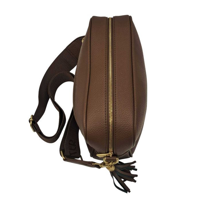 Torebka Regina Schrecker A5 brązowa