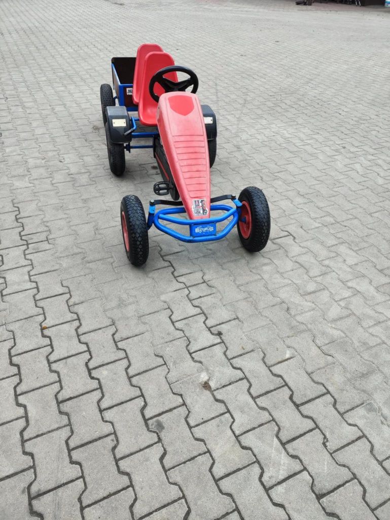 Gokart berg dwuosobowy z przyczepką odbiór osobisty