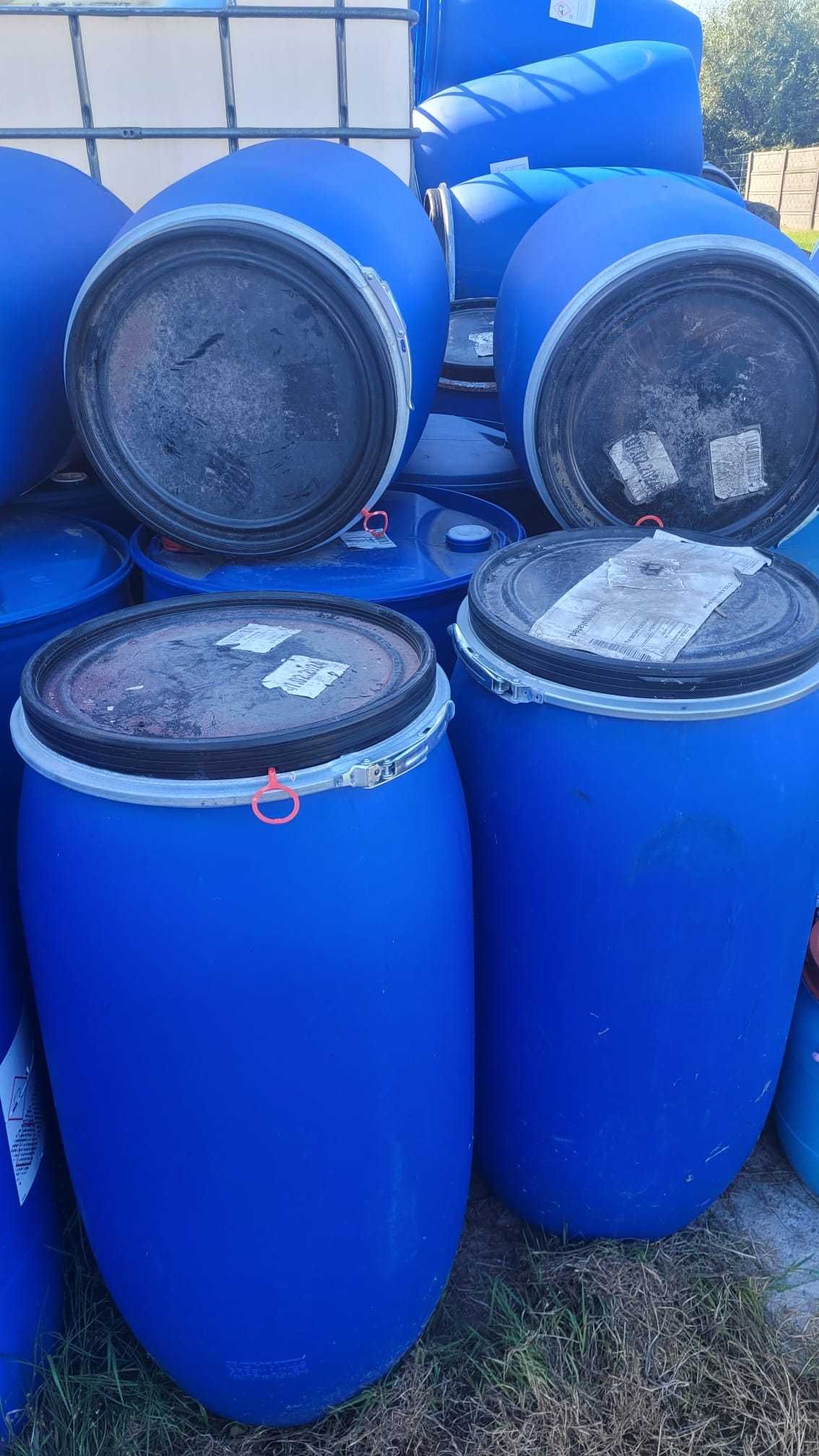 Beczka mauser z deklem  mix  150 l   UN /