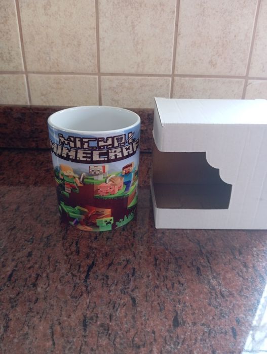 Kubek Minecraft z imieniem 330ml