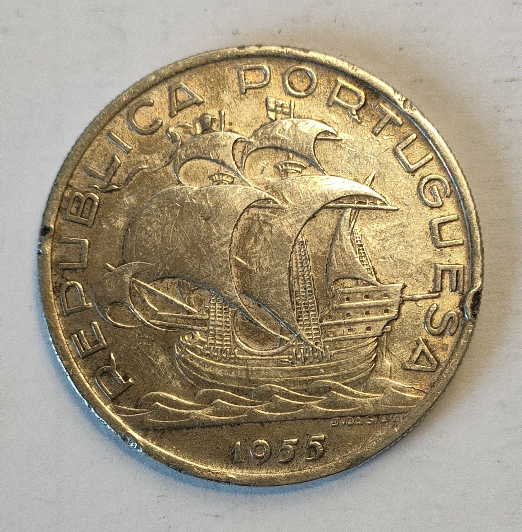 Moeda 10 Escudos 1954/55