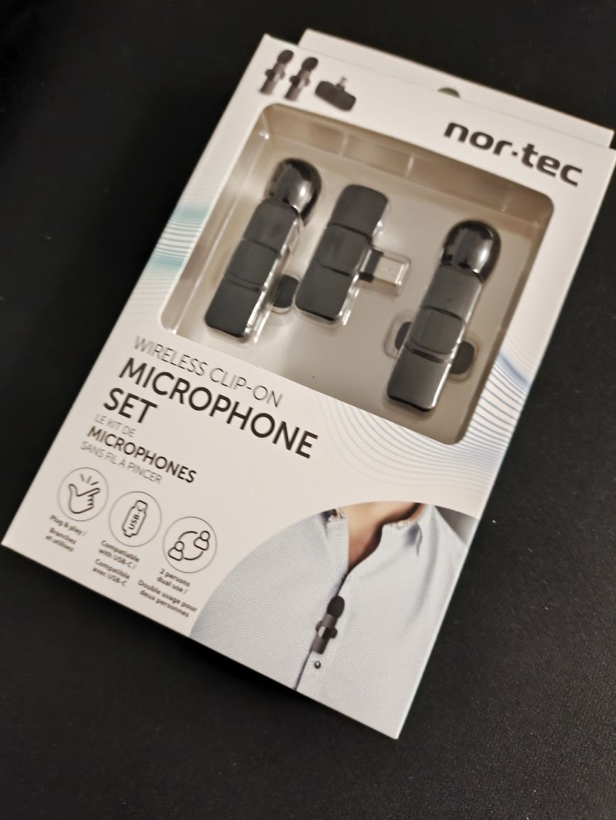 2 microfones wireless