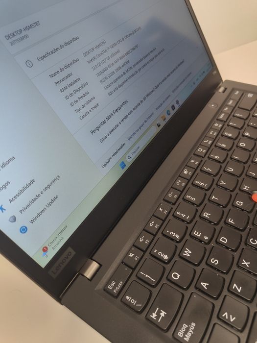 Lenovo T14s - i7 10th 32gb Ram