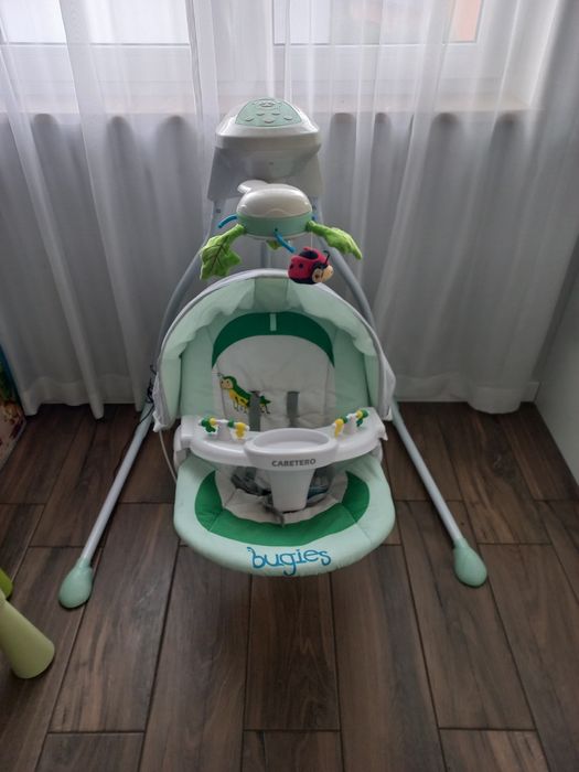 Bujak - Huśtawka elektryczna dla niemowląt