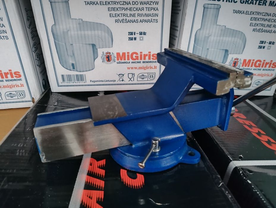 Imadło Stalowe Ślusarskie Obrotowe 150mm