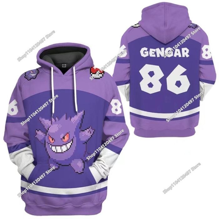 bluza z postaciami z bajki pokemon