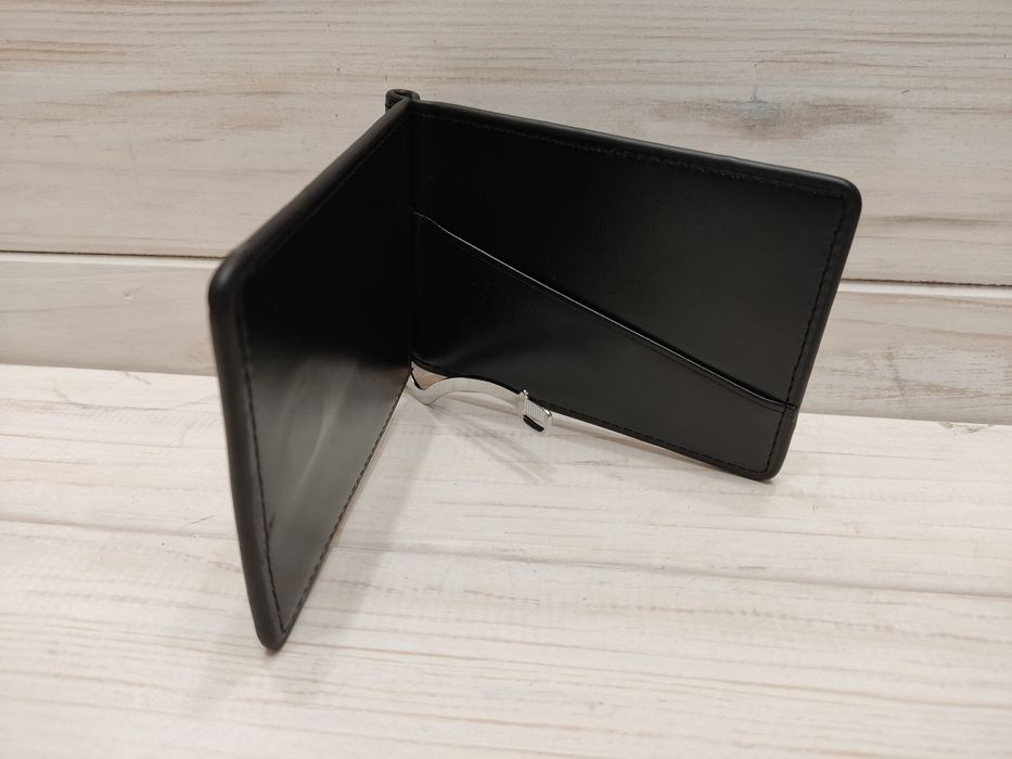 Зажим кошелек для денег затискач скоба