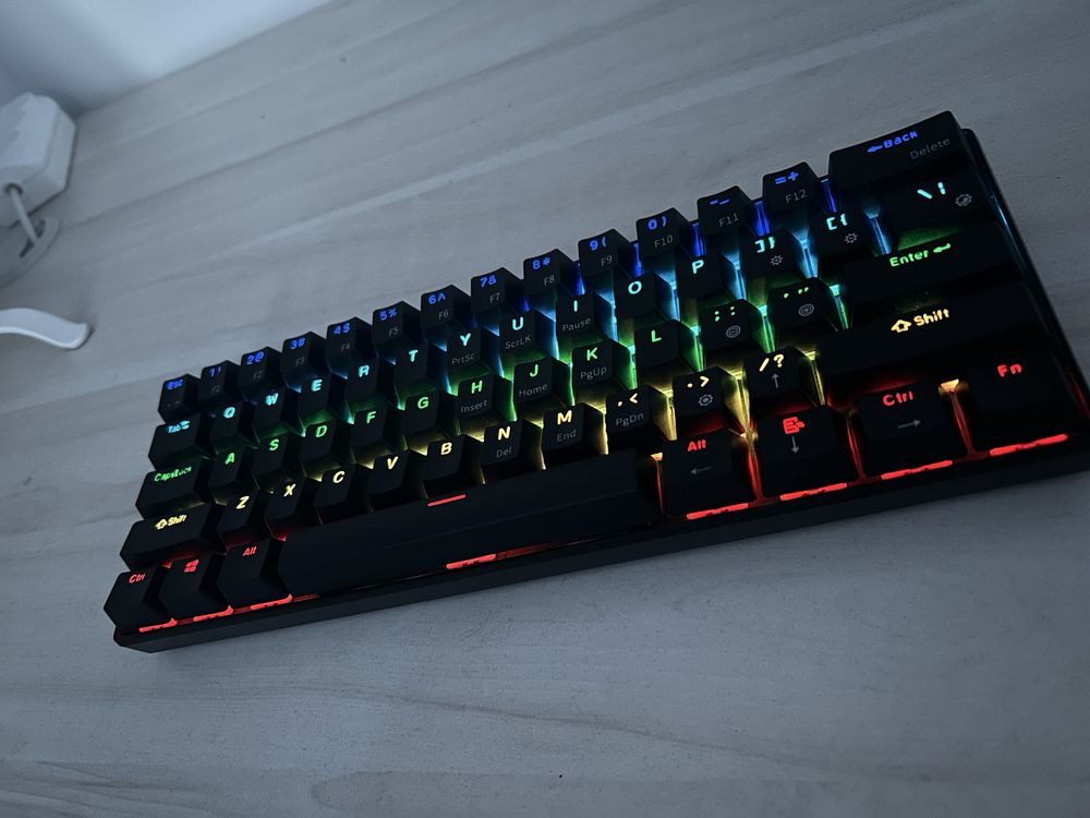 KRUX Neo PRO RGB Wireless (Gateron Brown)+ Epomarket Matcha Keycaps