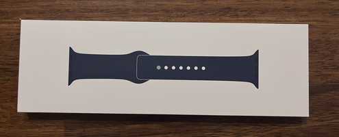 Orginalny pasek apple watch se/9 38/40/41mm storm blue S/M