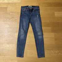 Spodnie jeansowe jeansy rurki skinny stradivarius roz 36