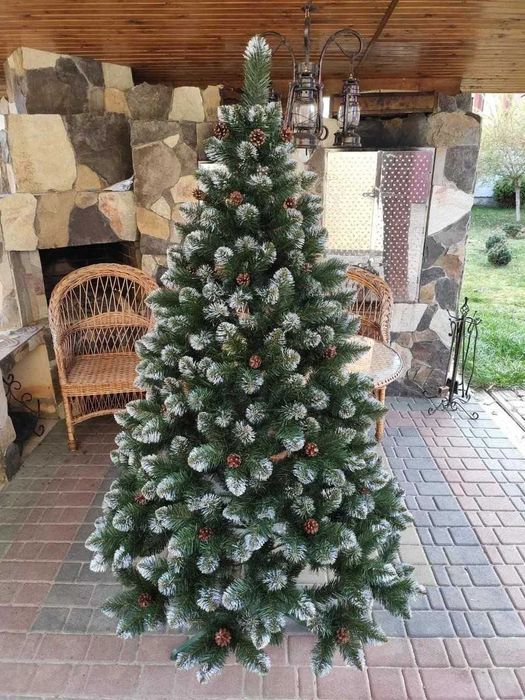 ‼️ Ялинка штучна пишна густа новорічна. Елка искусственная с шишками
