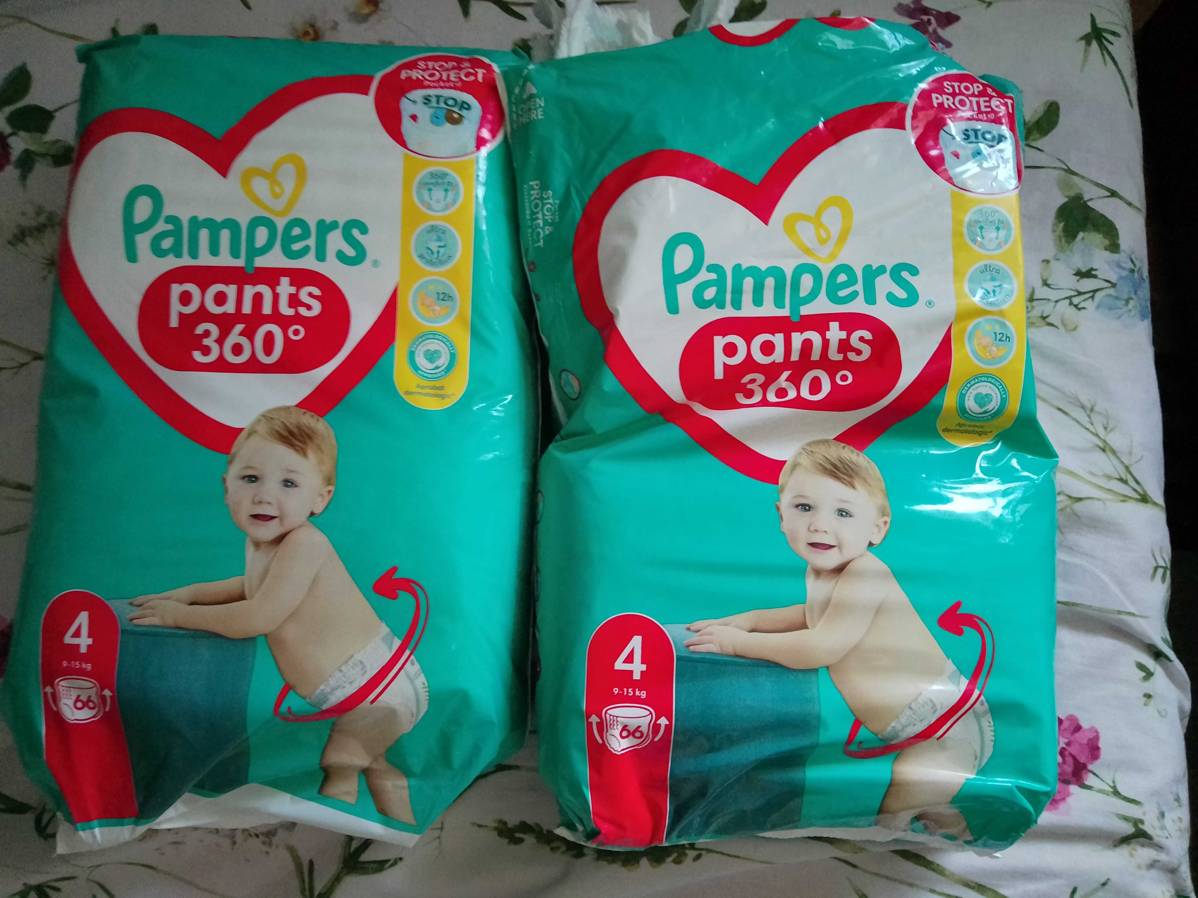 Pieluchomajtki pampers 4