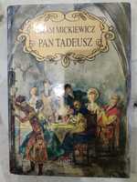 Pan Tadeusz Adam Mickiewicz ilustracje Szancer