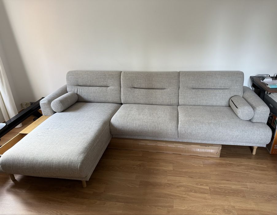 Sofá Ikea LANGARYD 3 lugares com chaise long