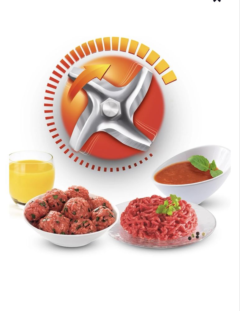 Мясорубка MOULINEX ME445A38