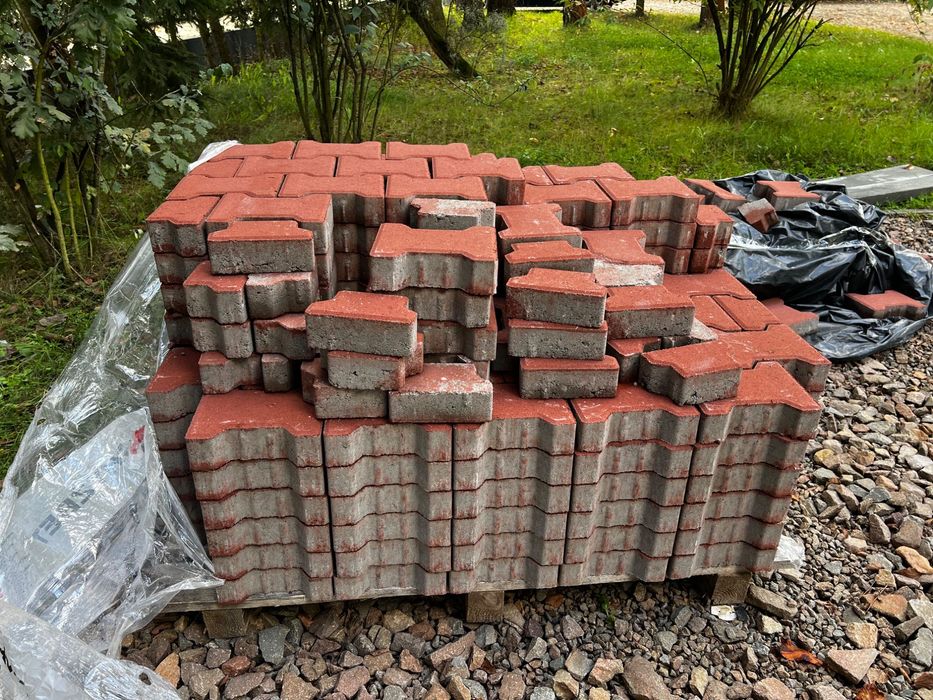 Kostka brukowa czerwona BEHATON 6