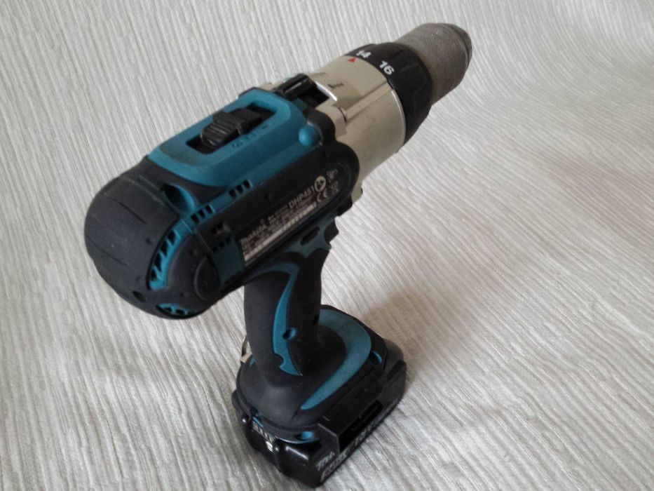 MAKITA DHP451 18V LXT 3-biegowa wiertarko-wkrętarka udar bardzo mocna