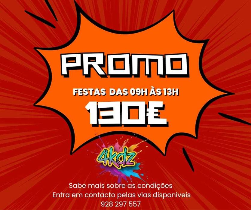 Espaço para festas de aniversário