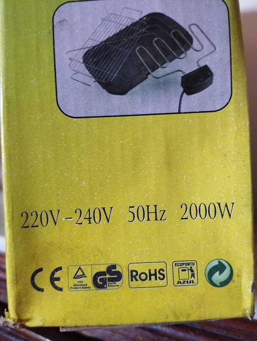 Grelhador Electrico Jocel NOVO na caixa