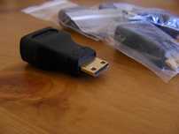 PC - Adaptador Mini HDMI para HDMI - NOVO