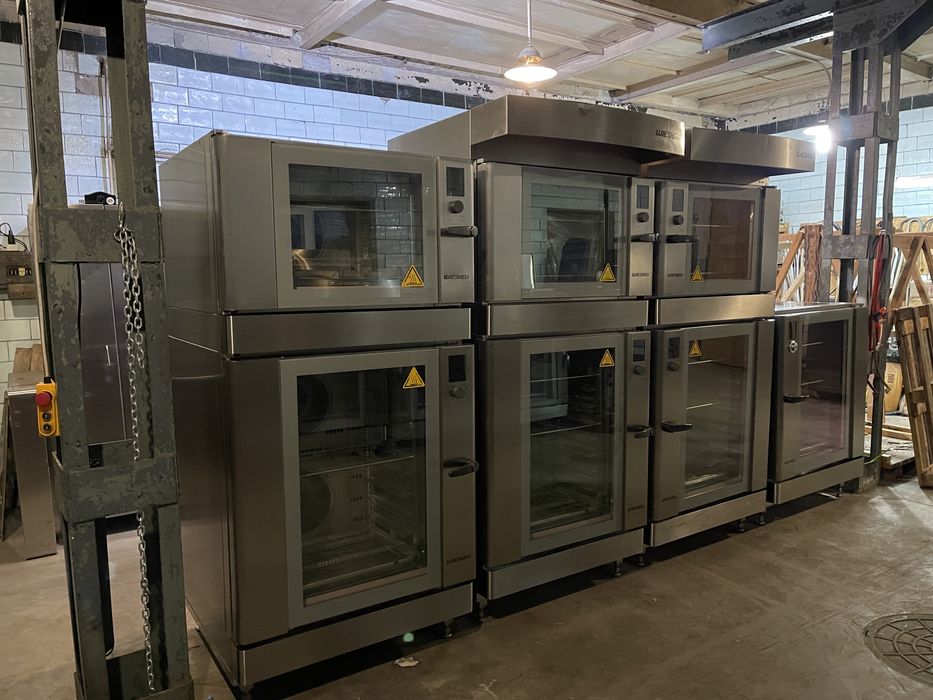 Печь подовая, конвекционная, пароконвектомат, Wiesheu IS600E,2015-2017