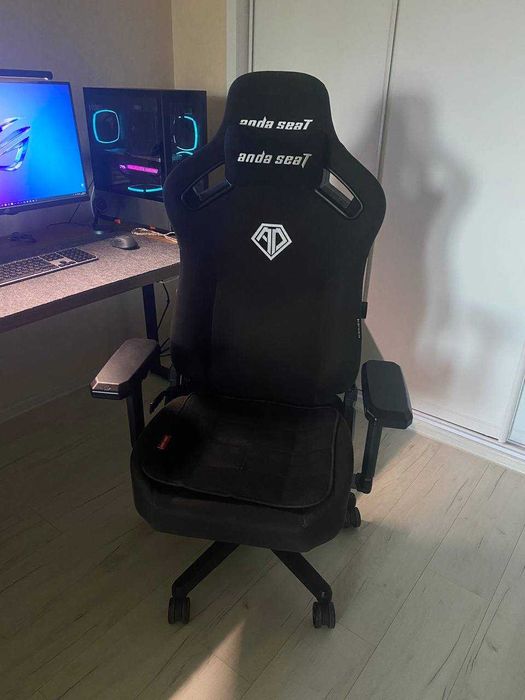 Ігрове крісло Anda Seat Kaiser 3 Size XL (Black Fabric)