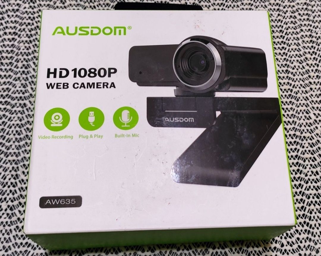 Kamera internetowa Full HD 1080p Ausdom AW635.