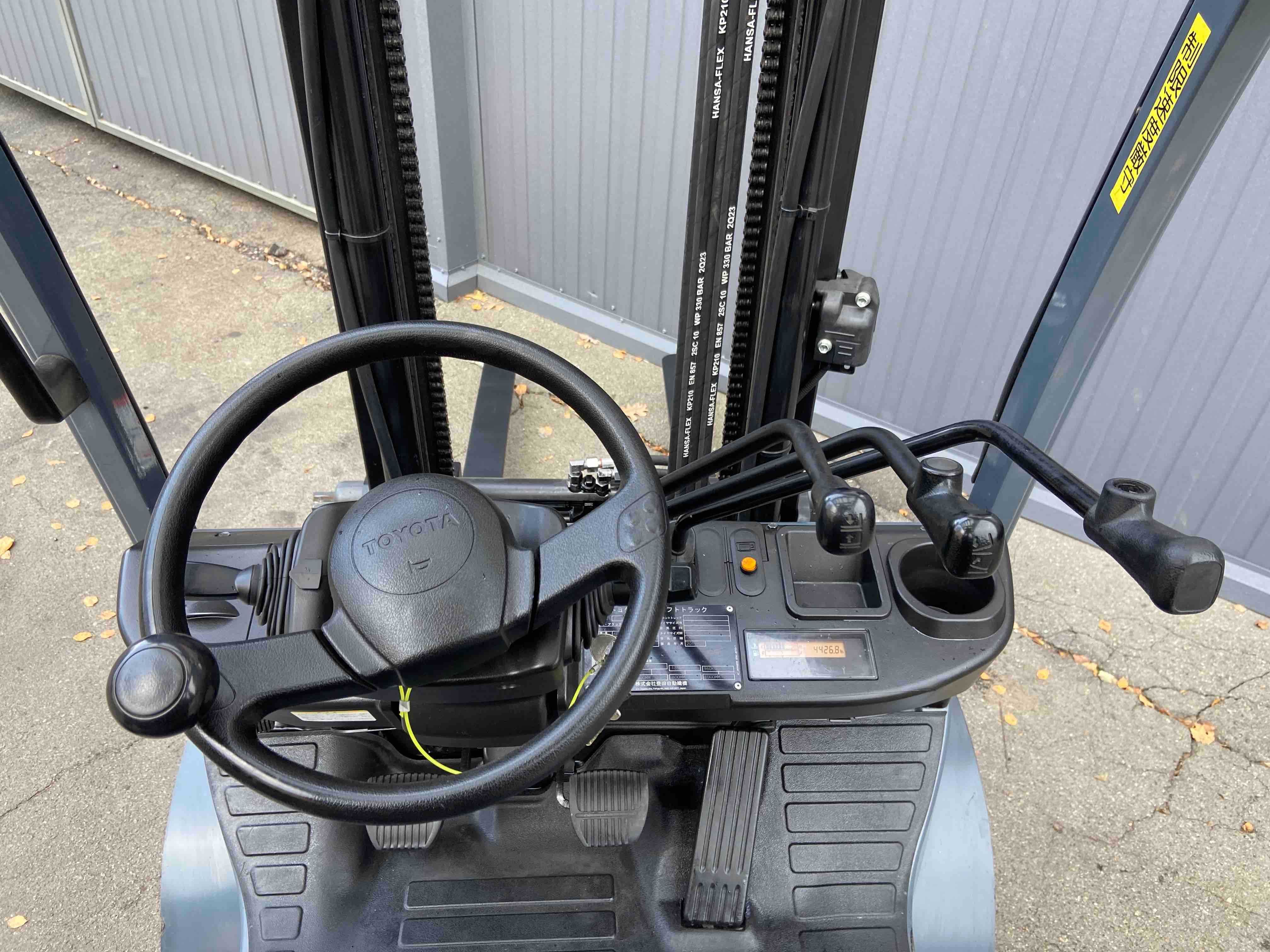 Навантажувач газ-бензин TOYOTA 02-8FGL15, 2019р, погрузчик в наявності