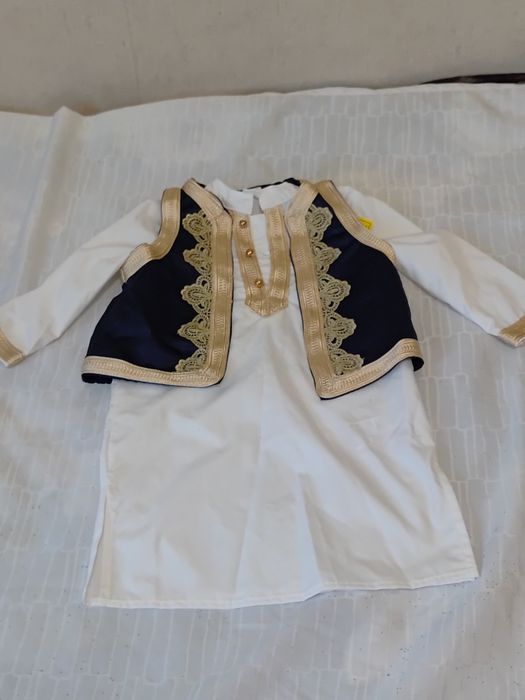 Śliczny strój przebranie mały maharadża król wschodu Arab roz 9-12mcy