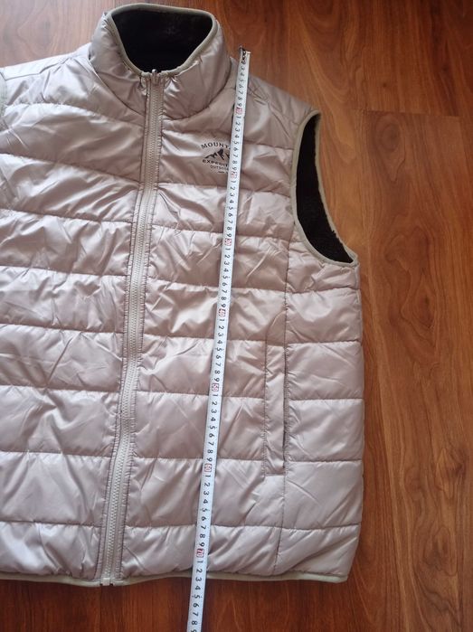 Mountain Bezrekawnik kamizelka pikowana meska 2stronna ocieplana  XL