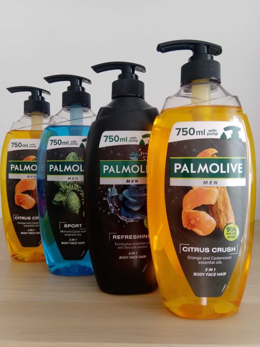 Żel pod prysznic Palmolive Men 3w1 750ml Citrus Crush Sport Refreshing